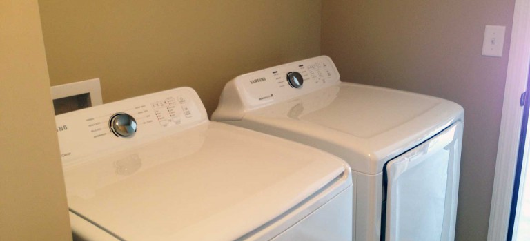 new washer and dryer